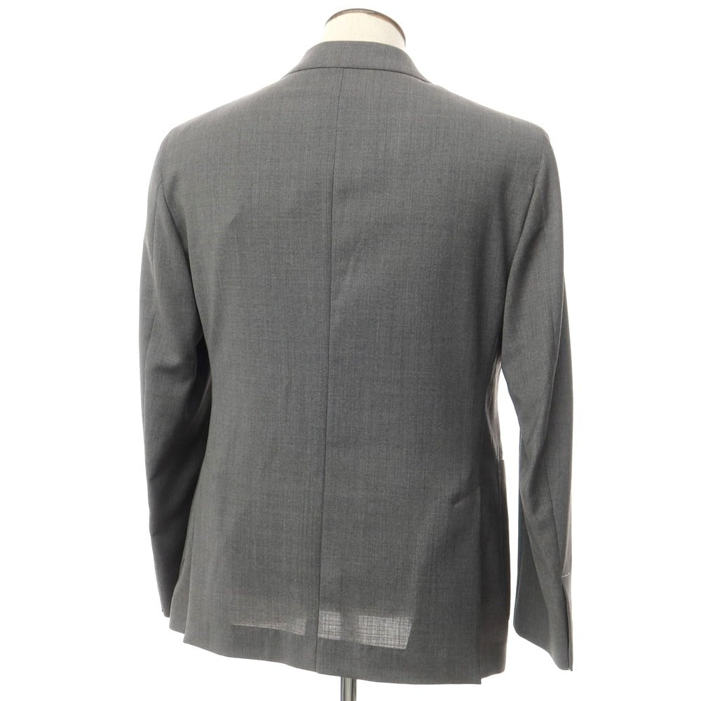 [New] Luigi Bianchi Mantova Wool 2B Tailored Jacket Gray [Size 52] [GRY] [S/S] [Condition Rank N] [Men&