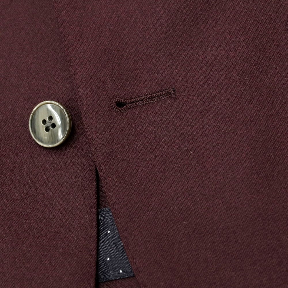 [New] Luigi Bianchi Mantova Wool Tailored Jacket Bordeaux [Size 44] [RED] [A/W] [Condition Rank N] [Men&