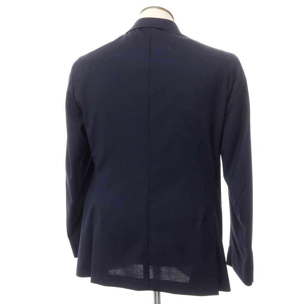 [New] Luigi Bianchi Mantova Wool Tailored Jacket Navy [Size 52] [NVY] [S/S] [Condition Rank N] [Men&