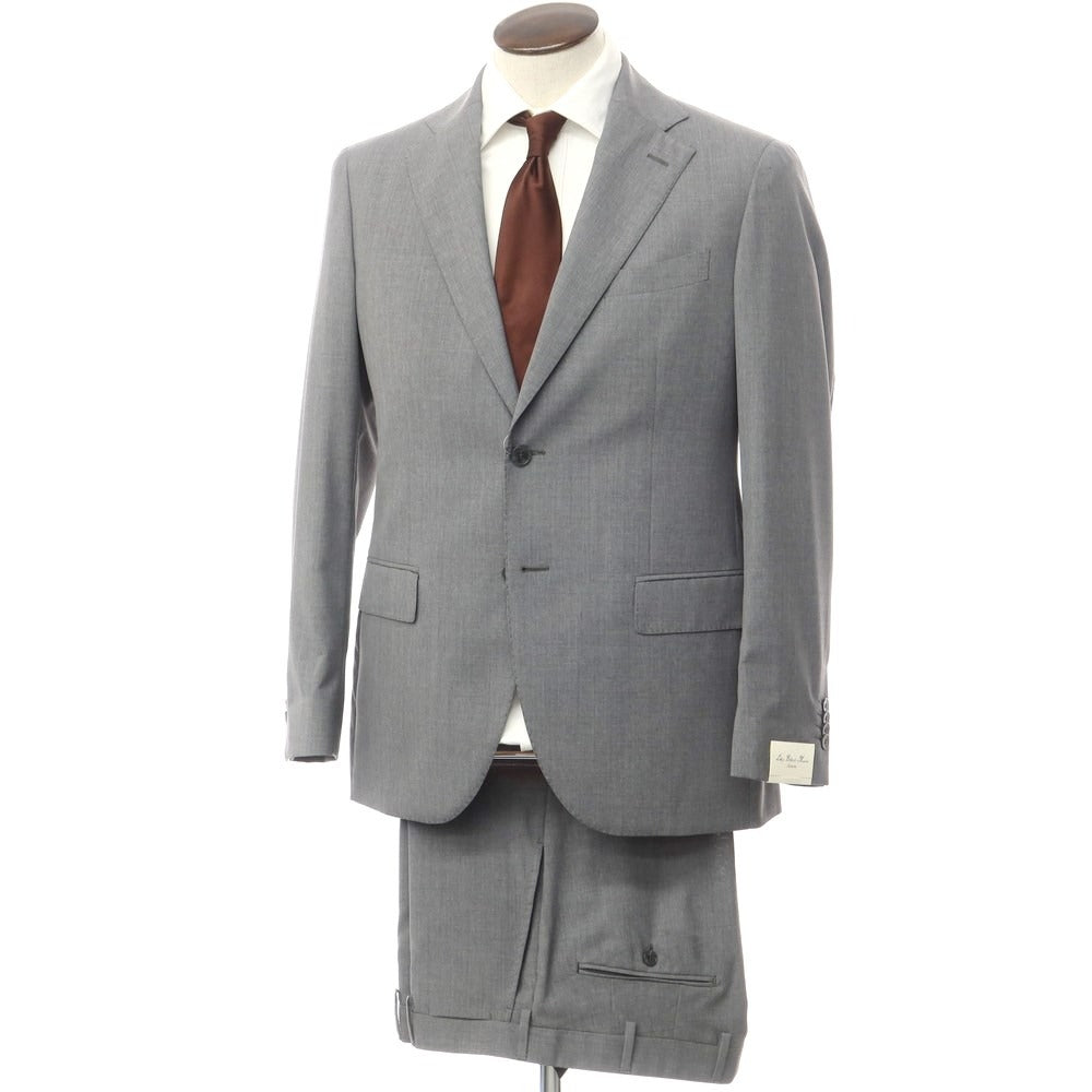 [New Outlet] Luigi Bianchi Mantova Wool 2-Button Suit, Grey [Size 50] [GRY] [S/S] [Condition Rank N-] [Men&