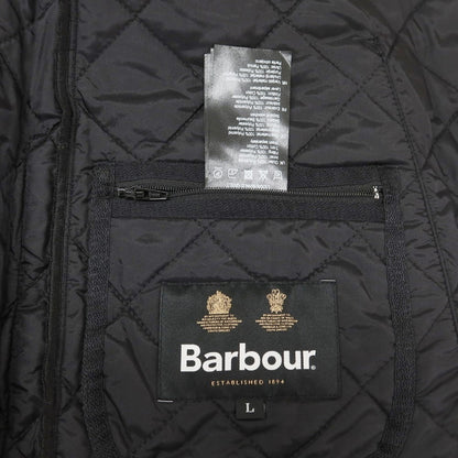 【中古】バブアー バーブァー Barbour ナイロン 中綿 キルティングブルゾン ブラック【 L 】【 状態ランクB 】【 メンズ 】