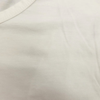 [Used] CIRCOLO 1901 Cotton Henley Neck Short Sleeve T-Shirt White [Size L] [WHT] [S/S] [Condition Rank C] [Men&