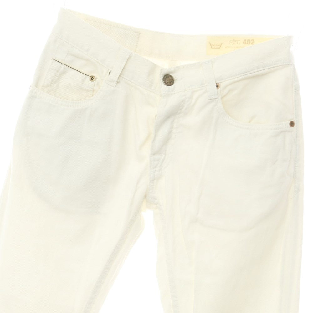 [Used] Care label Jeans Denim pants Off-white [29] [Condition rank C] [Men&