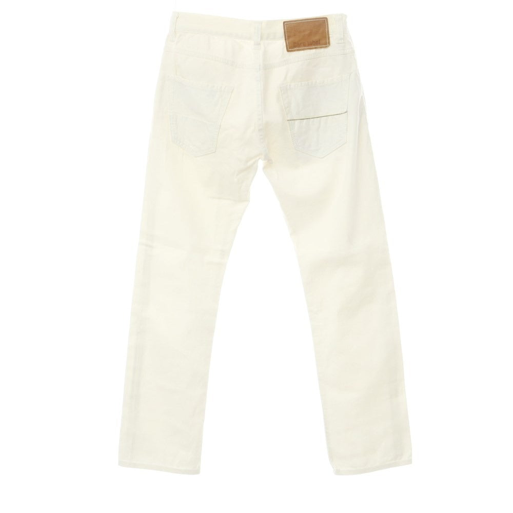 [Used] Care label Jeans Denim pants Off-white [29] [Condition rank C] [Men&