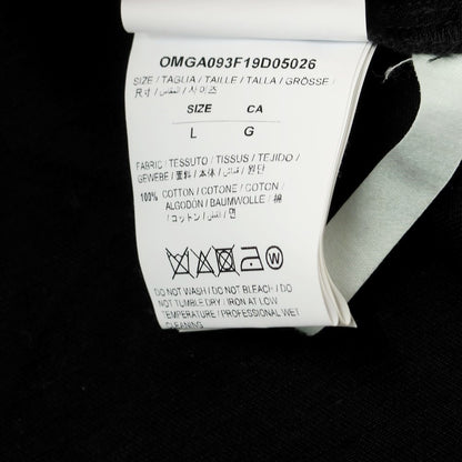 [Used] OFF-WHITE Cotton Casual Shirt Black [L] [Condition Rank C] [Men&