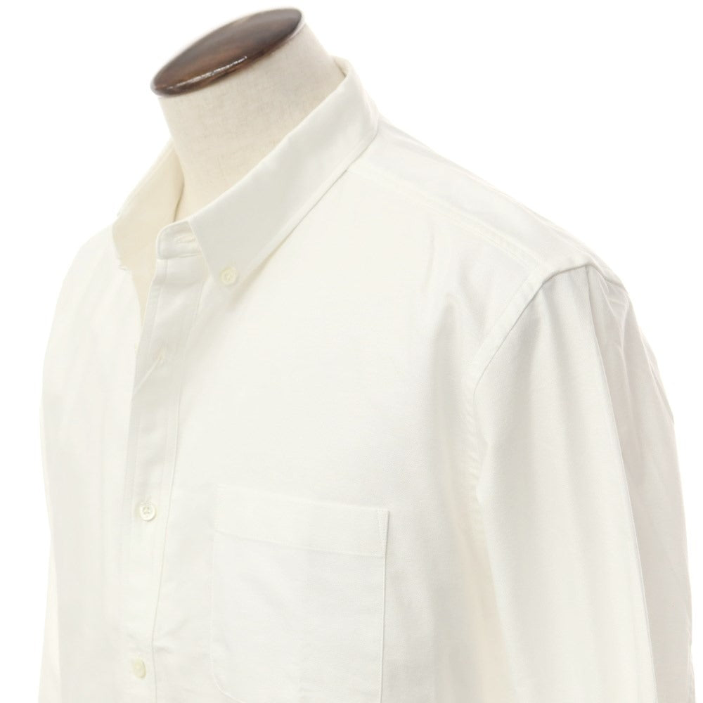 [Used] Mr. GENTLEMAN Cotton Button-down Casual Shirt White [XXL] [Condition Rank B] ​​[Men&