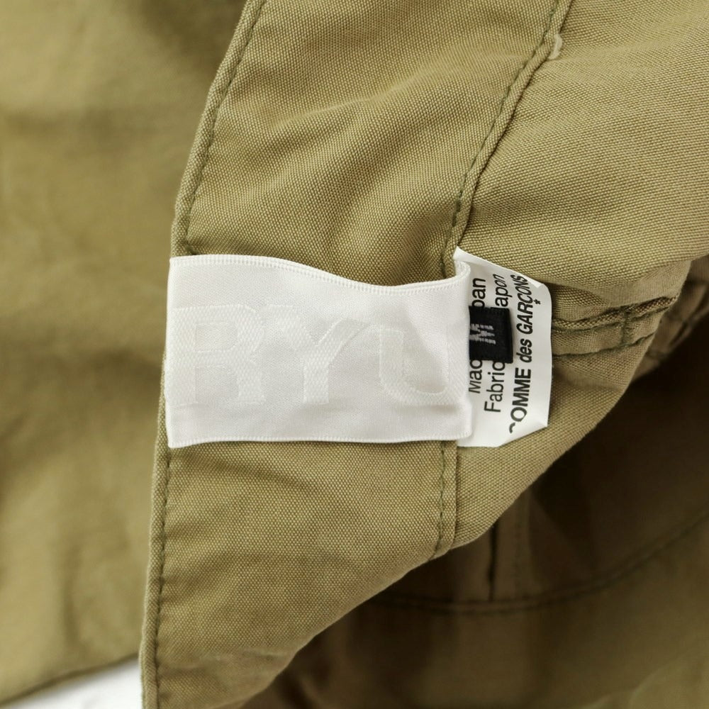 [Used] GANRYU 2017 Spring/Summer Cotton Nylon Work Pants Olive Khaki [Size M] [KAK] [S/S] [Condition Rank C] [Men&