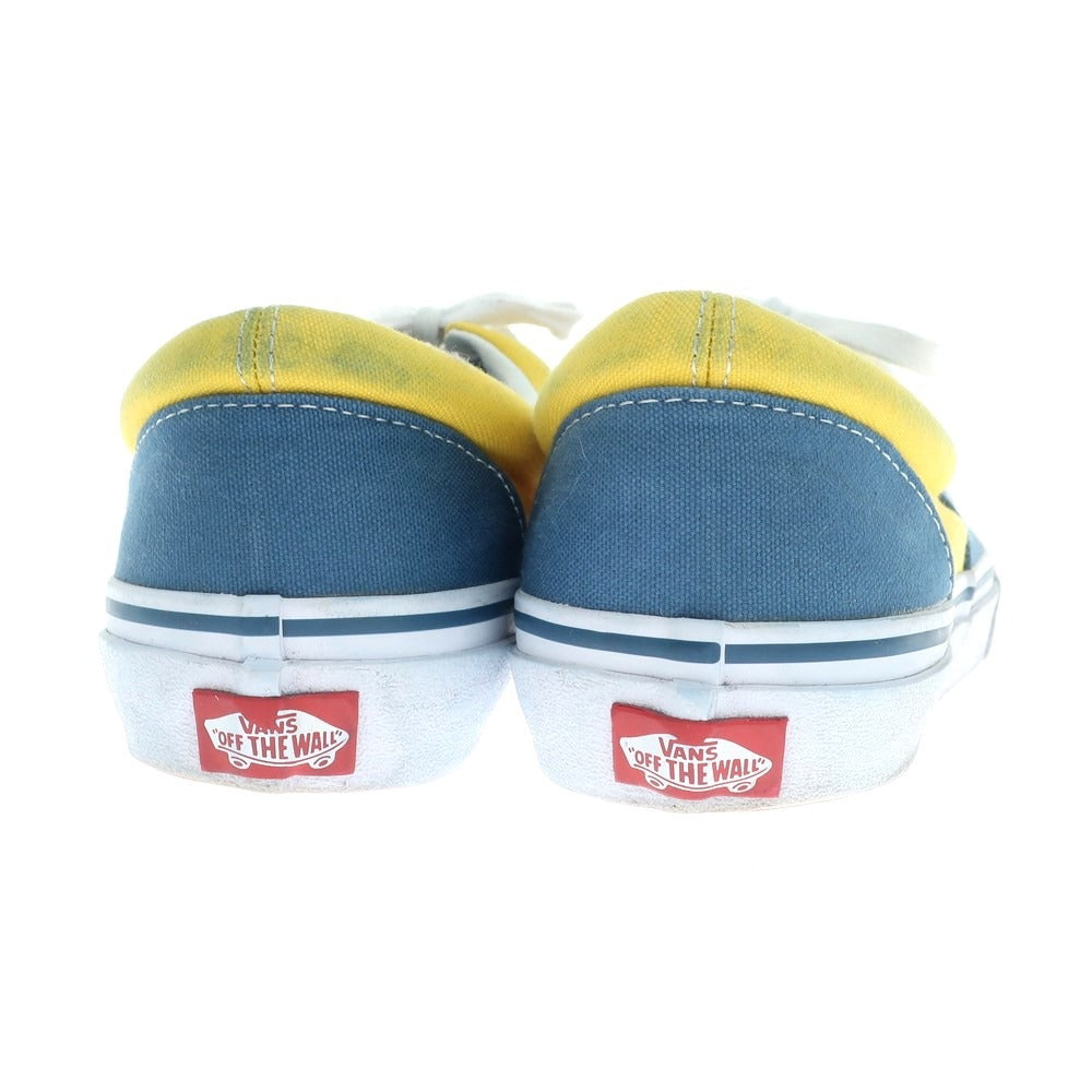 [Used] VANS V95 CLASSIC canvas sneakers, blue x yellow [27.5cm] [Condition: C] [Men&