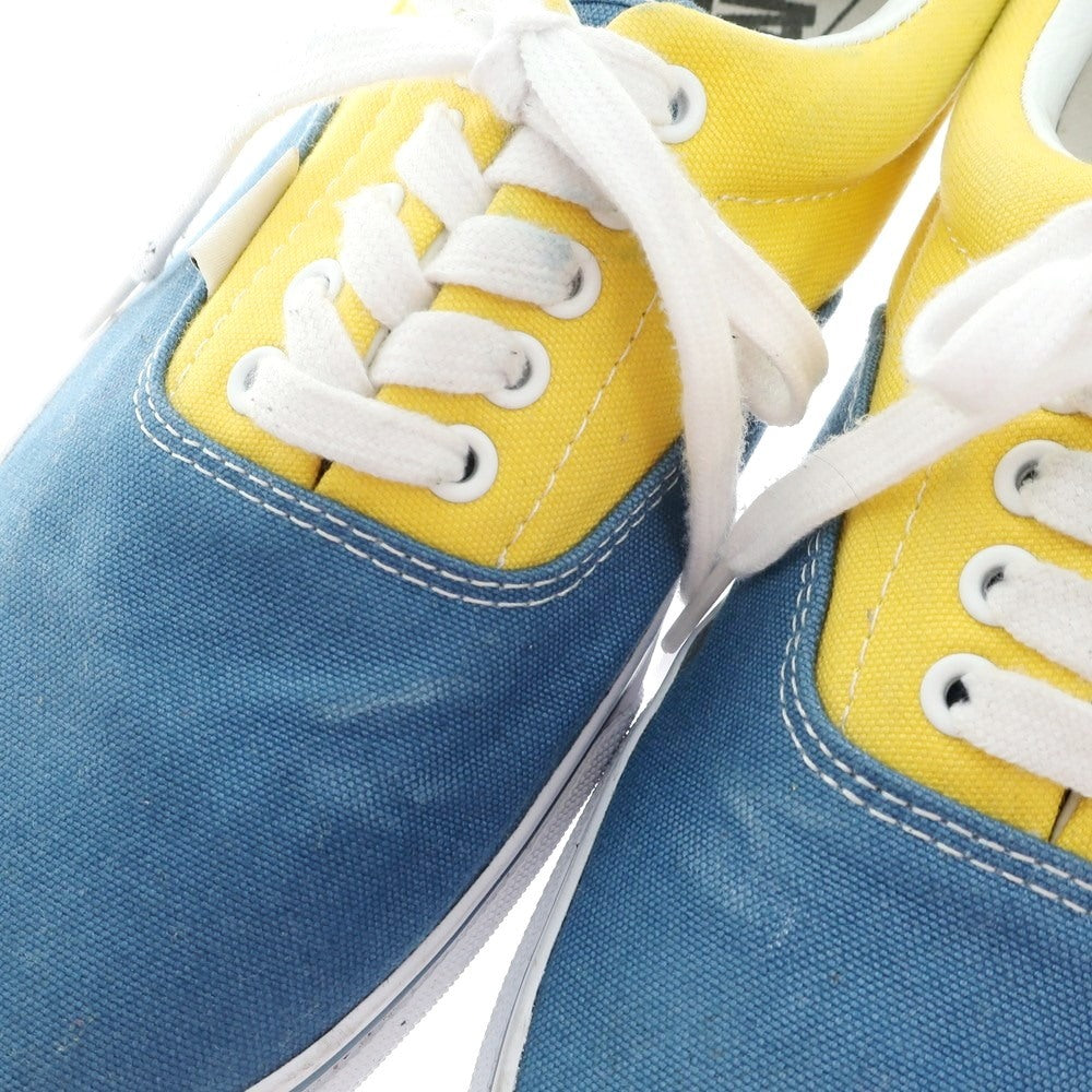 [Used] VANS V95 CLASSIC canvas sneakers, blue x yellow [27.5cm] [Condition: C] [Men&