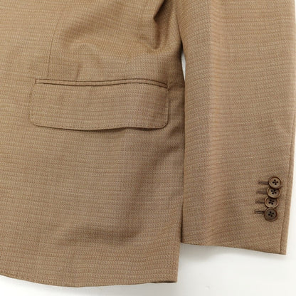 [Used] LARDINI Cotton Linen 3B Casual Jacket Light Brown [Size 44] [BRW] [S/S] [Condition Rank C] [Men&