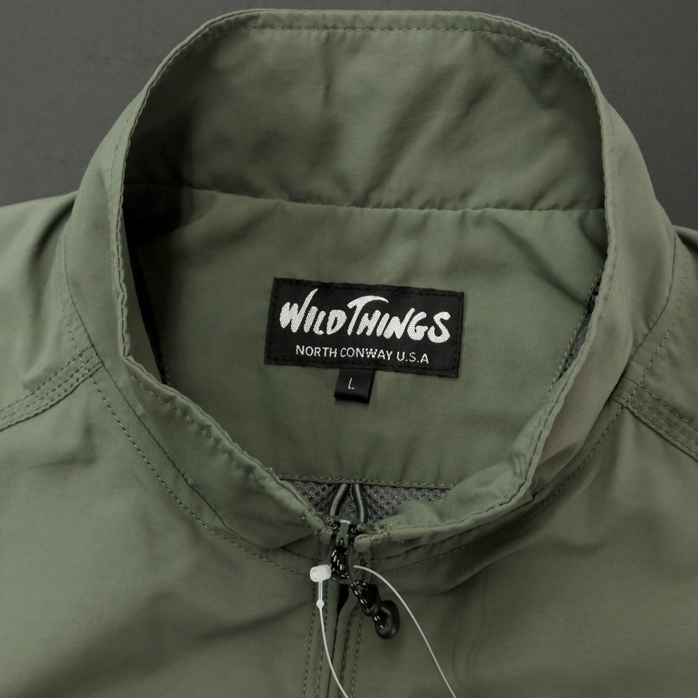 [Used] WILDTHINGS × B:MING by BEAMS 2024 Spring/Summer Nylon Vest Sage Green [Size L] [GRN] [S/S] [Condition Rank B] [Men&