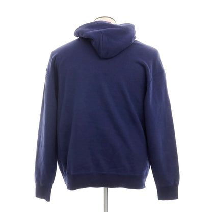 [Used] LOOPWHEELER × BEAMS Sweatshirt Pullover Hoodie Navy Blue [L] [Condition Rank B] [Men&