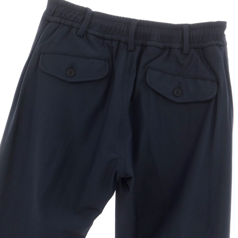 [New Outlet] LBM1911 Stretch Nylon Casual Slacks Pants Navy [Size 44] [NVY] [S/S] [Condition Rank N-] [Men&