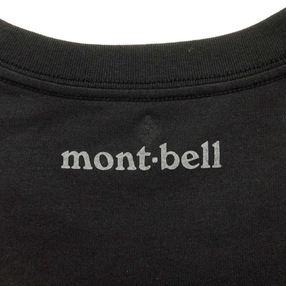 [Used] Mont-bell polyester tank top, black [XL] [Condition rank B] [Men&