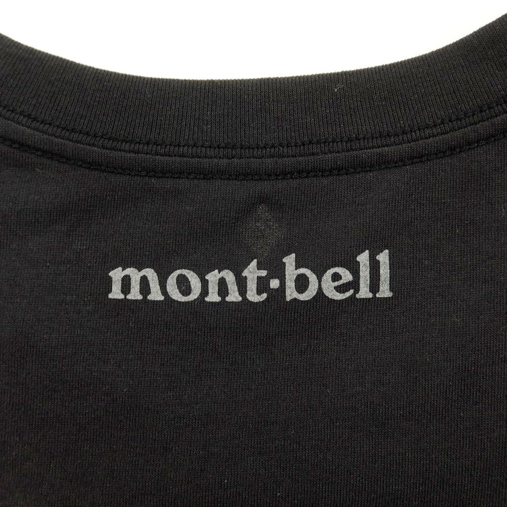 【中古】モンベル mont-bell ポリエステル タンクトップ ブラック【 XL 】【 状態ランクB 】【 メンズ 】