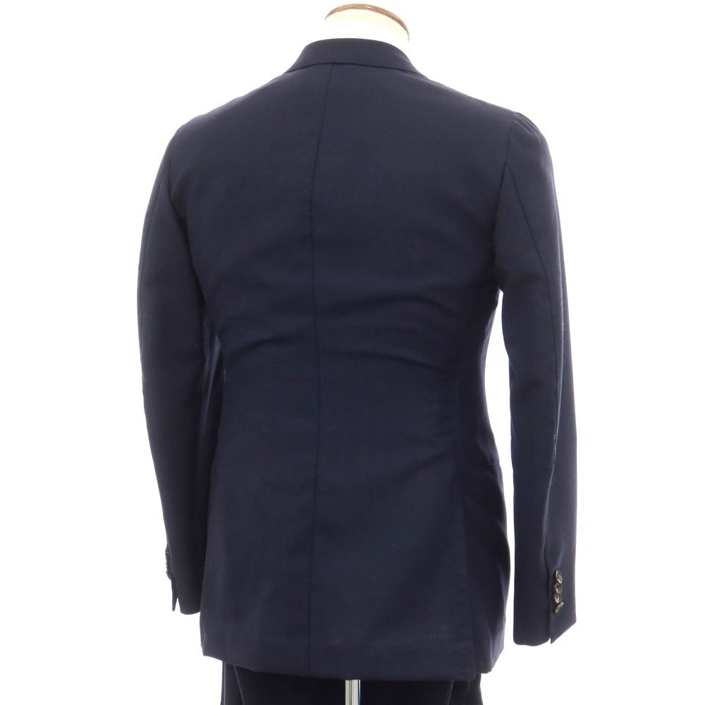 [Used] Alfonso Sirica Wool Mohair Set-up 3 Button Suit Navy [46] [Condition Rank B] ​​[Men&