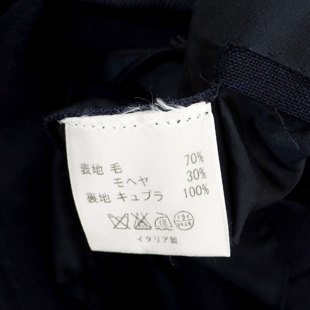 [Used] Alfonso Sirica Wool Mohair Set-up 3 Button Suit Navy [46] [Condition Rank B] ​​[Men&