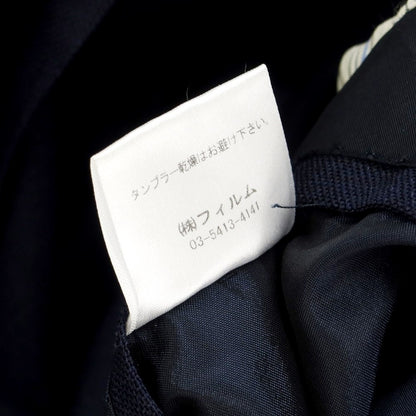 [Used] Alfonso Sirica Wool Mohair Set-up 3 Button Suit Navy [46] [Condition Rank B] ​​[Men&