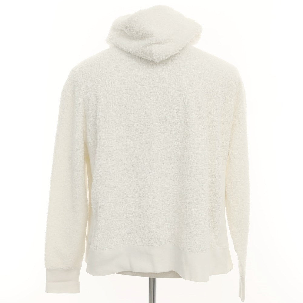 [Used] COLONY CLOTHING pile cotton pullover hoodie, white [M] [Condition: C] [Men&