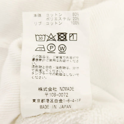 [Used] COLONY CLOTHING pile cotton pullover hoodie, white [M] [Condition: C] [Men&