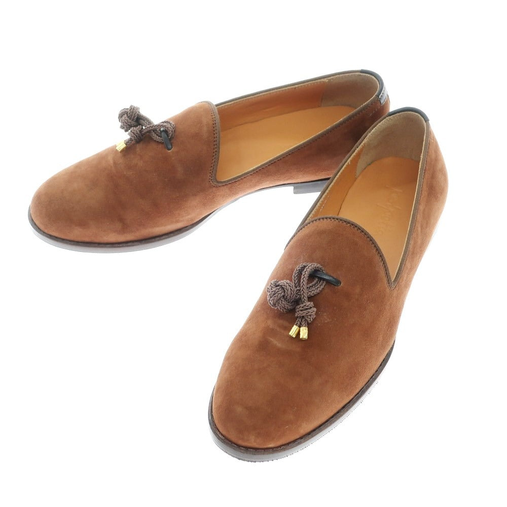 [Used] Polpetta Suede Tassel Loafers Brown [39.5] [Condition Rank B] ​​[Men&