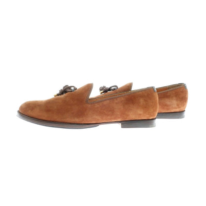 [Used] Polpetta Suede Tassel Loafers Brown [39.5] [Condition Rank B] ​​[Men&