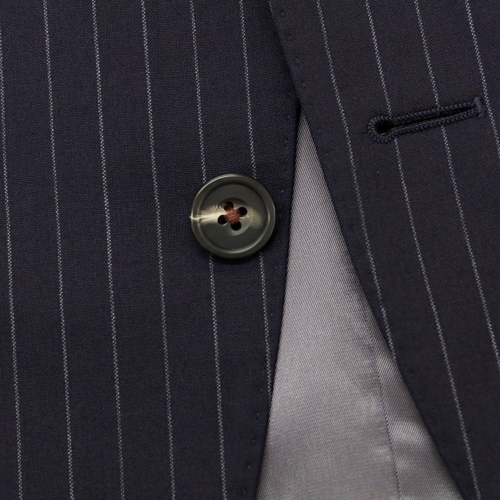 [Used] Azabu tailor wool set-up 2 button suit navy [48/85] [Condition rank C] [Men&