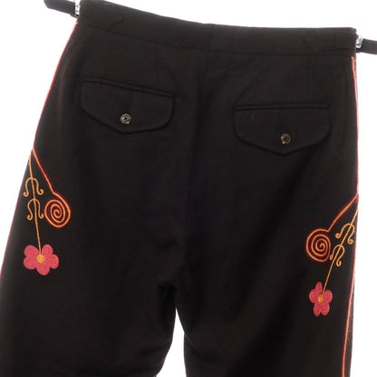 [Used] BODE wool embroidered casual slacks pants in black brown [Size 32] [BRW] [A/W] [Condition Rank B] ​​[Men&