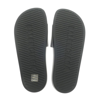 【中古】【未使用】バレンシアガ BALENCIAGA POOL SLIDE CITIES ラバー スライドサンダル ブラック【 40 】【 状態ランクS 】【 メンズ 】