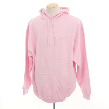 [Used] [Unused] BALENCIAGA Sweatshirt Logo Pullover Hoodie Pink [S] [Condition Rank S] [Men&