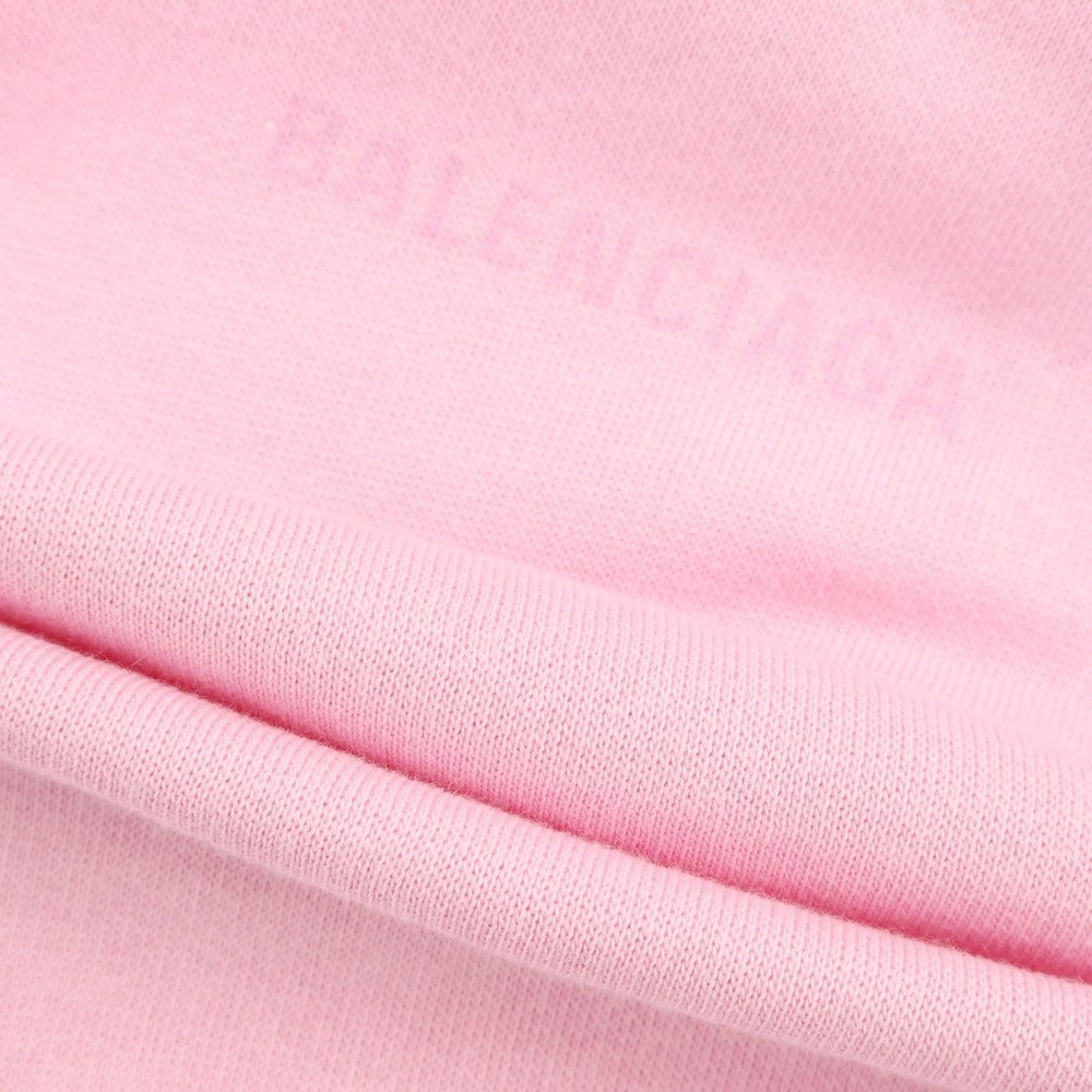 [Used] [Unused] BALENCIAGA Sweatshirt Logo Pullover Hoodie Pink [S] [Condition Rank S] [Men&