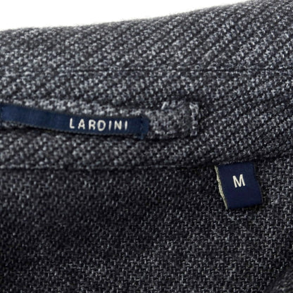 【中古】ラルディーニ LARDINI ウールポリエステルナイロン ミリタリージャケット チャコール系【 M 】【 状態ランクB 】【 メンズ 】