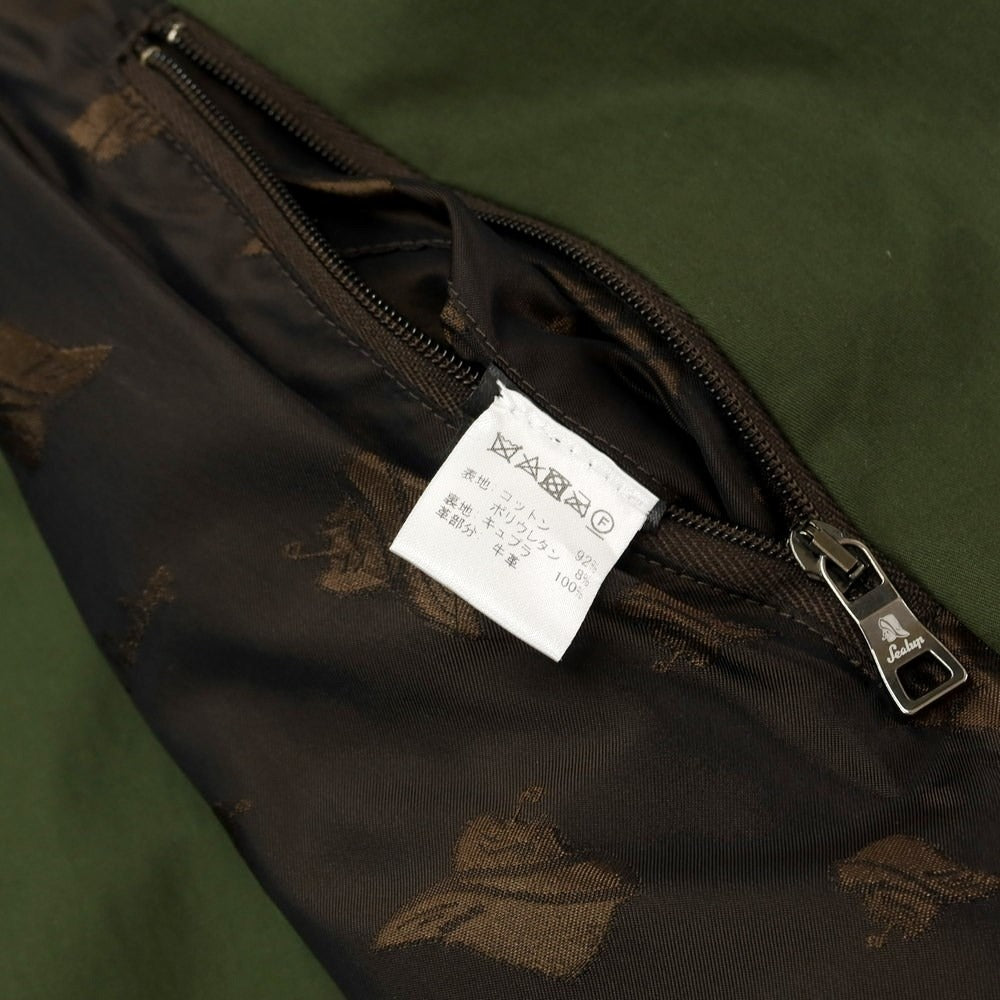 [Used] Sealup BEAMS F Custom Cotton Balmac Coat Olive [No description (S size)][Condition Rank C][Men&