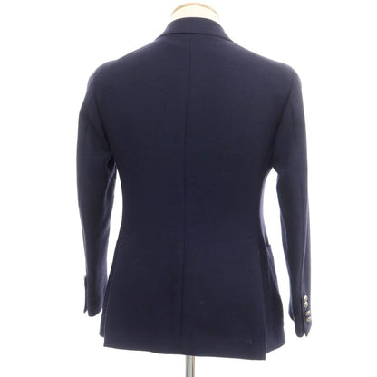 [Used] TAGLIATORE Wool double-breasted tailored jacket, navy [42] [Condition rank B] ​​[Men&