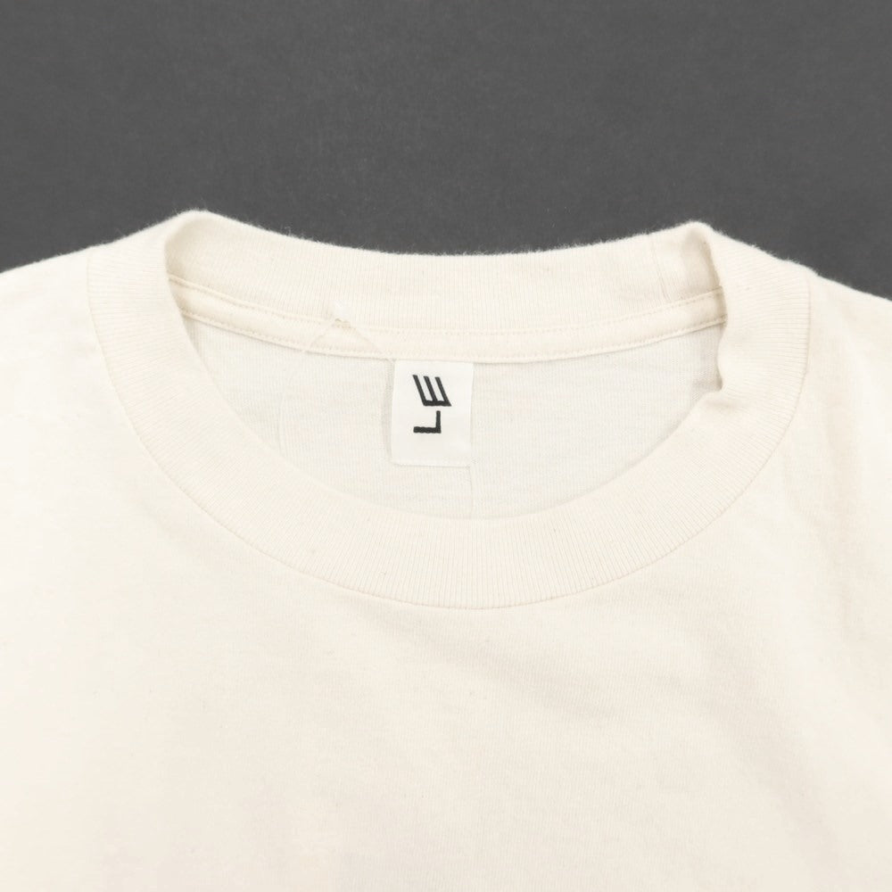 [Used] LE Crew Neck Short Sleeve T-Shirt Natural [STD 2] [Condition Rank B] [Men&