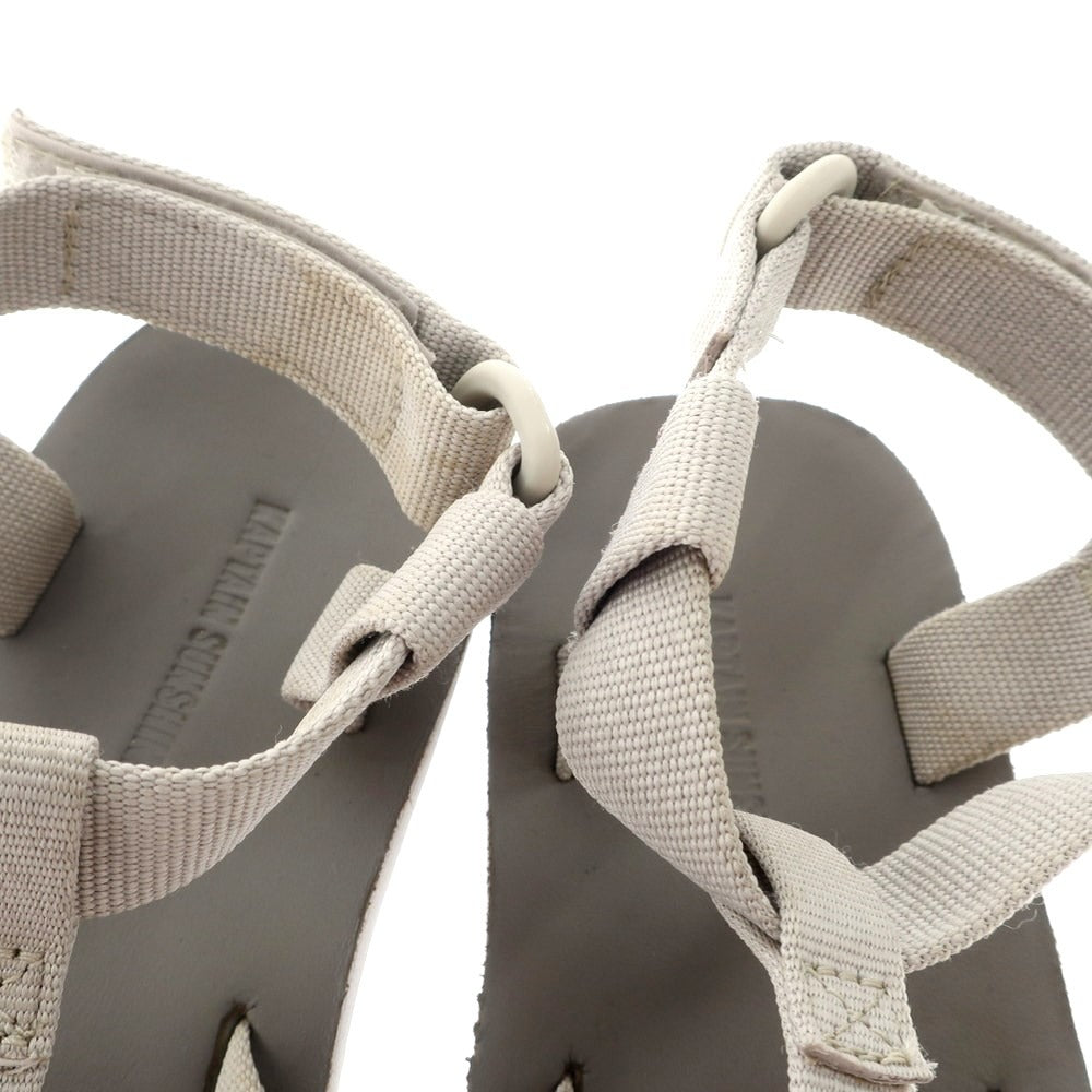 [Used] Captain Sunshine KAPTAIN SUNSHINE x Teva Leather Nylon Strap Sandals Grey [US 7] [Condition Rank C] [Men&