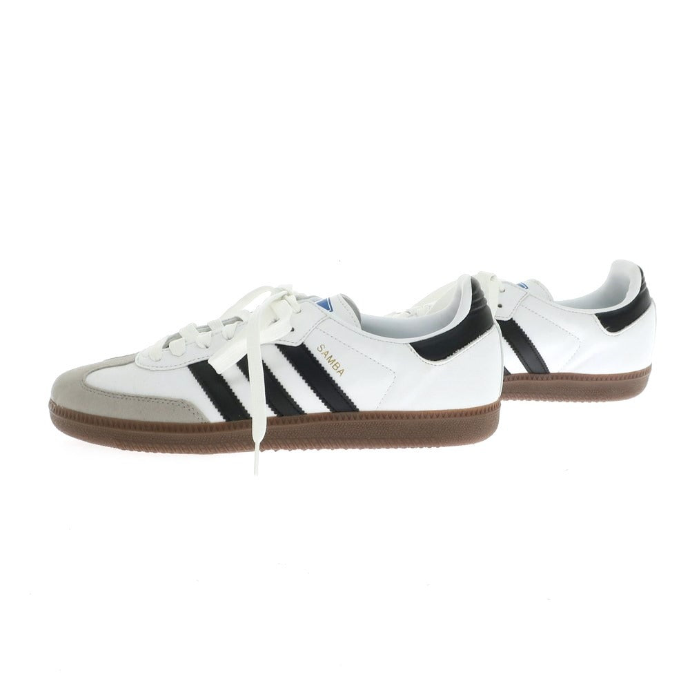 [Used] adidas SAMBA VEGAN Samba Leather Sneakers White x Black [26.5cm] [Condition Rank A] [Men&