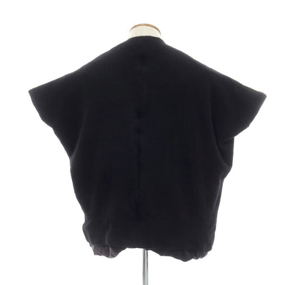 【中古】【未使用】コムデギャルソンオムプリュス COMME des GARCONS HOMME PLUS 2023年秋冬 ウール ケープ ブラック【 M 】【 状態ランクS 】【 メンズ 】