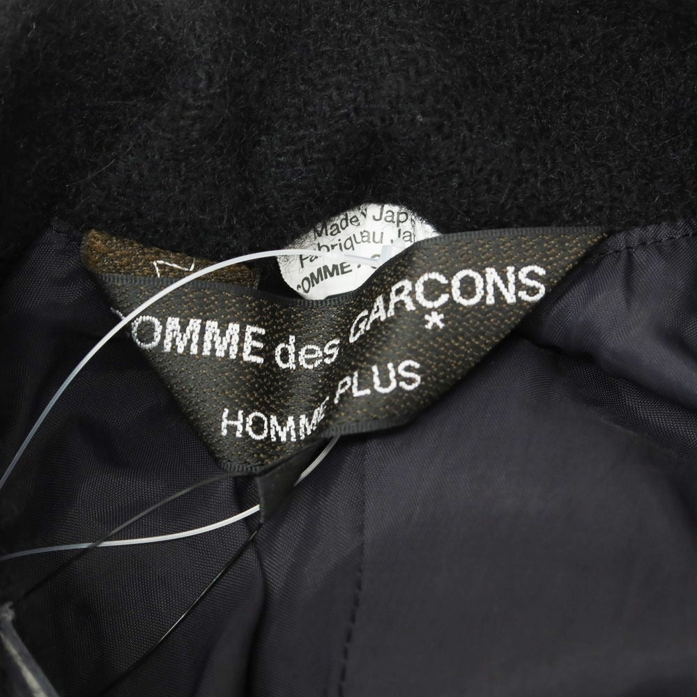 【中古】【未使用】コムデギャルソンオムプリュス COMME des GARCONS HOMME PLUS 2023年秋冬 ウール ケープ ブラック【 M 】【 状態ランクS 】【 メンズ 】