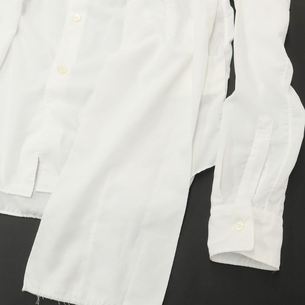 [Used] COMME des GARCONS HOMME PLUS 2023 Fall/Winter Polyester Casual Shirt White [XS] [Condition Rank A] [Men&