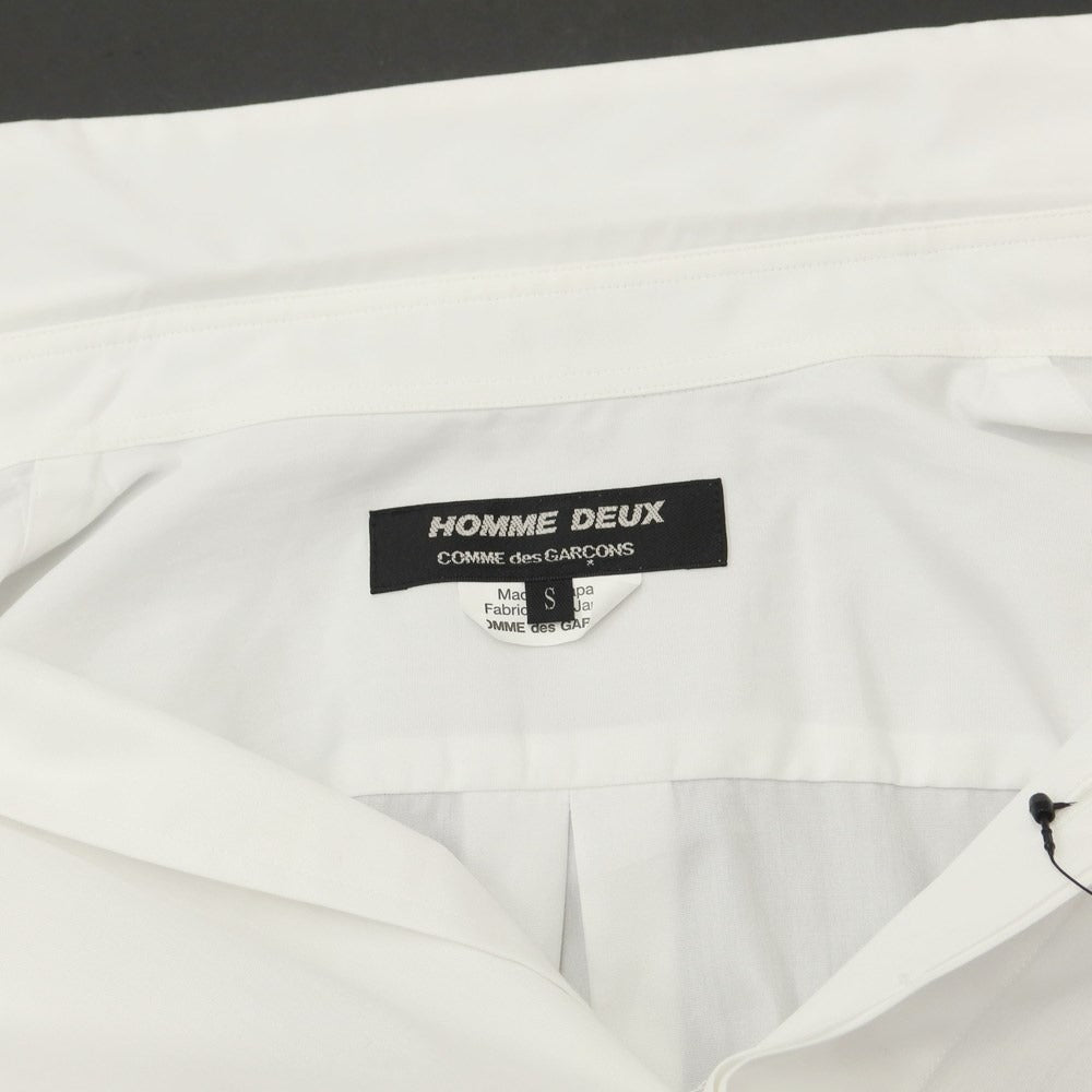 [Used] COMME des GARCONS HOMME DEUX 2023 Autumn/Winter Cotton Casual Shirt White [S] [Condition Rank B] ​​[Men&