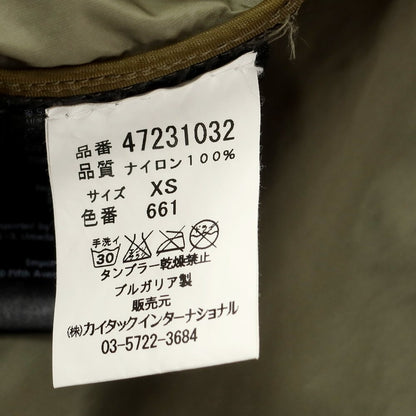 [Used] PEUTEREY nylon pocketable military jacket, olive [Size XS] [KAK] [S/S] [Condition Rank B] [Men&