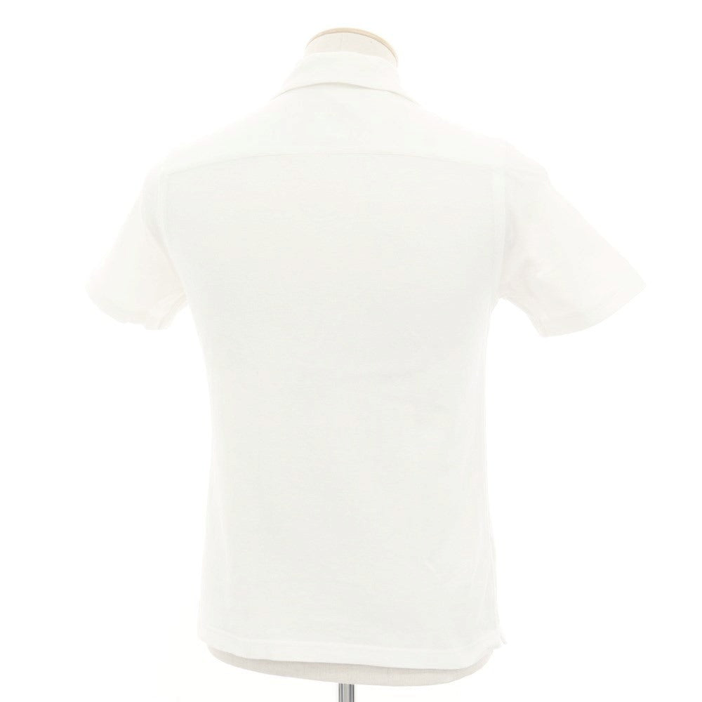 [Used] GUY ROVER Pique Cotton Short Sleeve Polo Shirt White [XXS] [Condition Rank B] [Men&