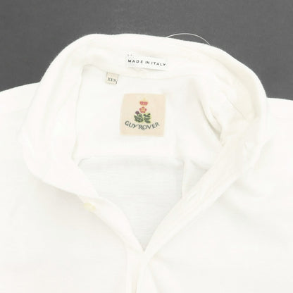 [Used] GUY ROVER Pique Cotton Short Sleeve Polo Shirt White [XXS] [Condition Rank B] [Men&