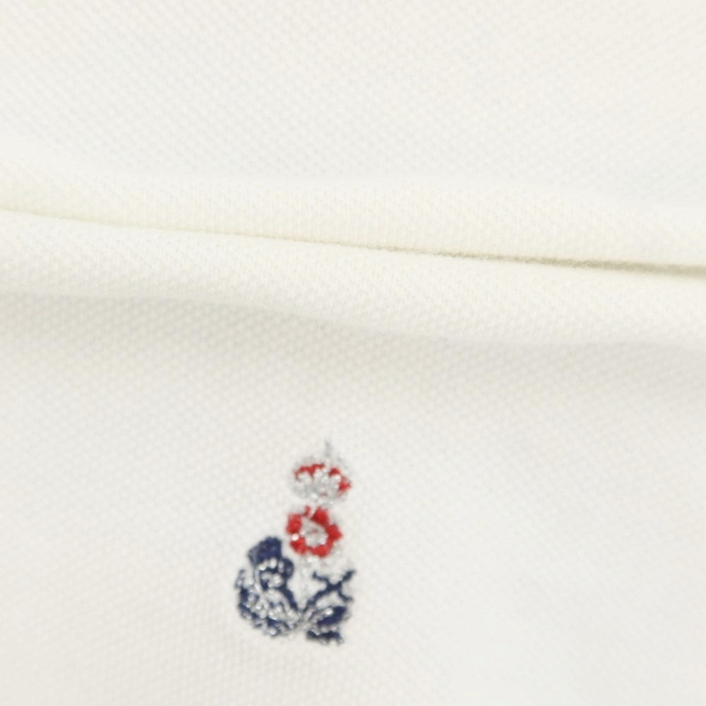 [Used] GUY ROVER Pique Cotton Short Sleeve Polo Shirt White [XXS] [Condition Rank B] [Men&