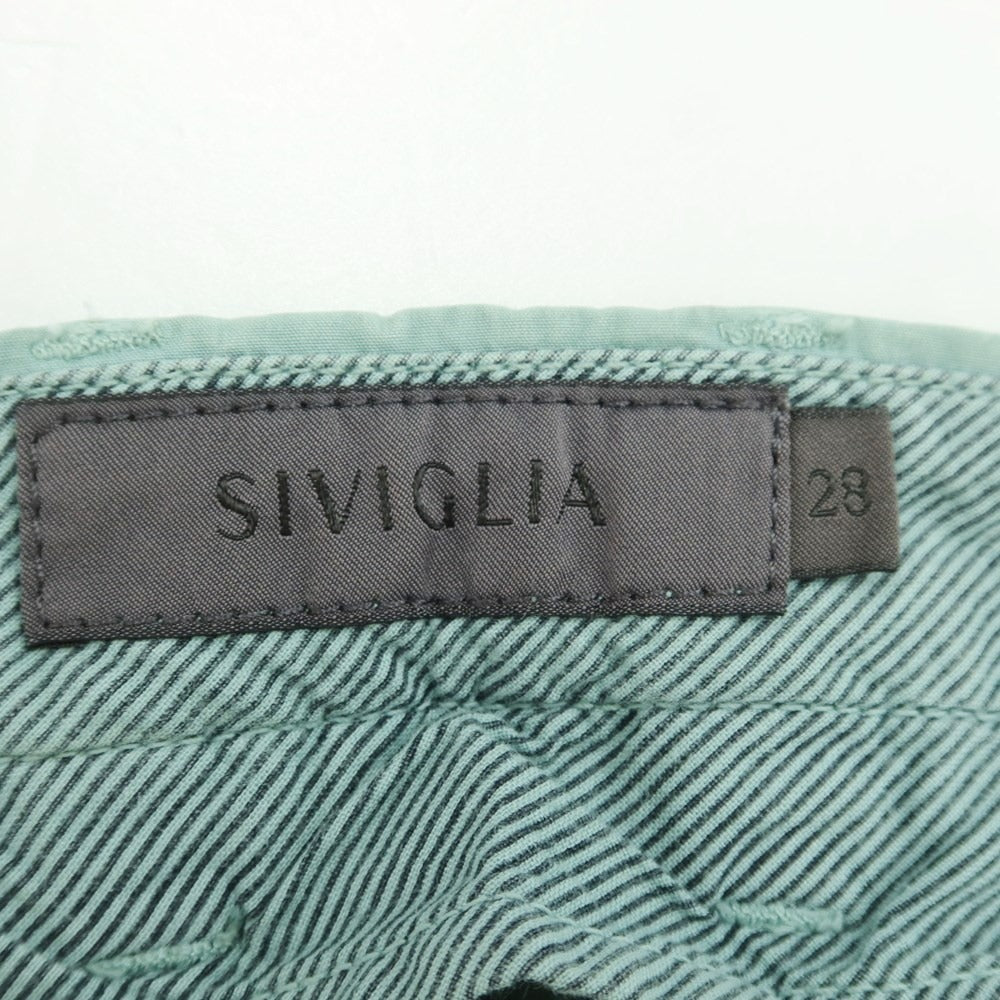 [Used] SIVIGLIA Cotton Shorts Green [Size 28] [GRN] [S/S] [Condition Rank C] [Men&