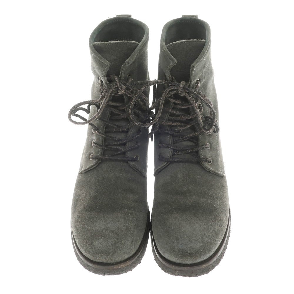 [Used] BUTTERO suede leather 7-hole boots, grey [39] [Condition rank B] ​​[Men&