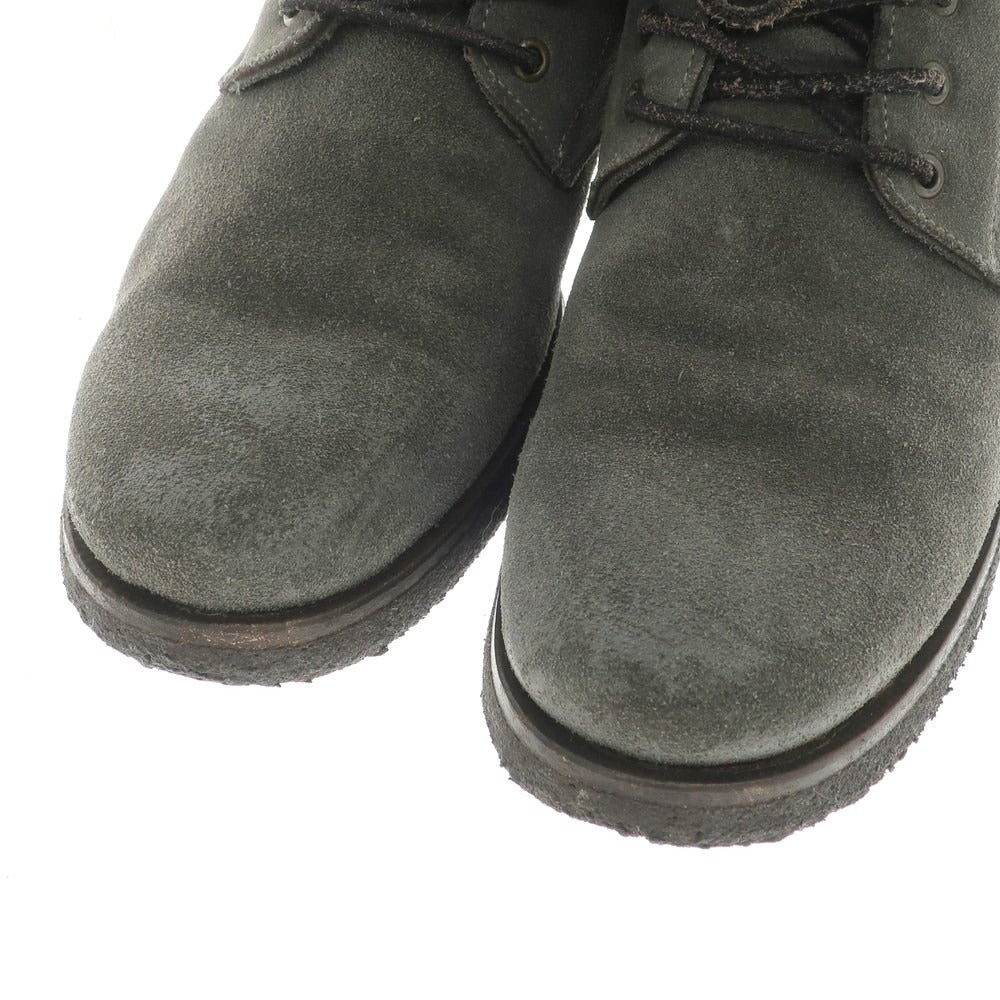 [Used] BUTTERO suede leather 7-hole boots, grey [39] [Condition rank B] ​​[Men&