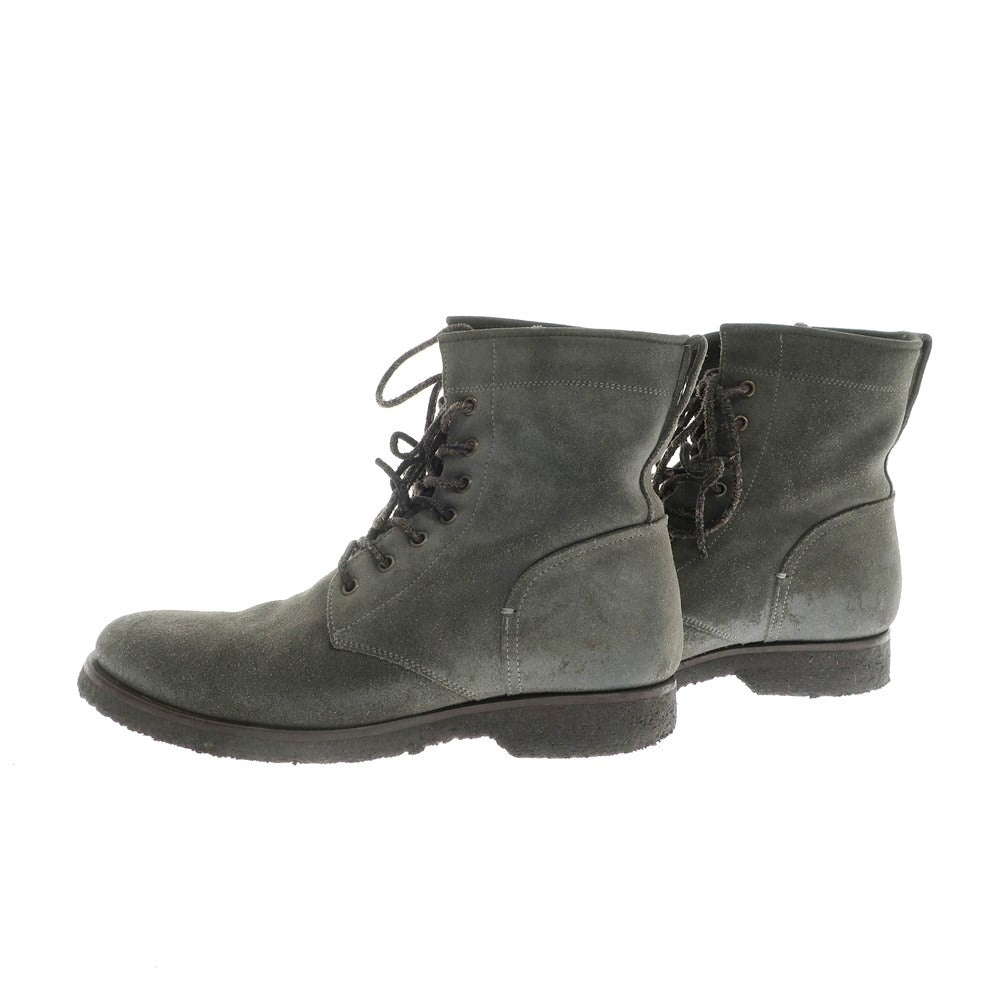 [Used] BUTTERO suede leather 7-hole boots, grey [39] [Condition rank B] ​​[Men&