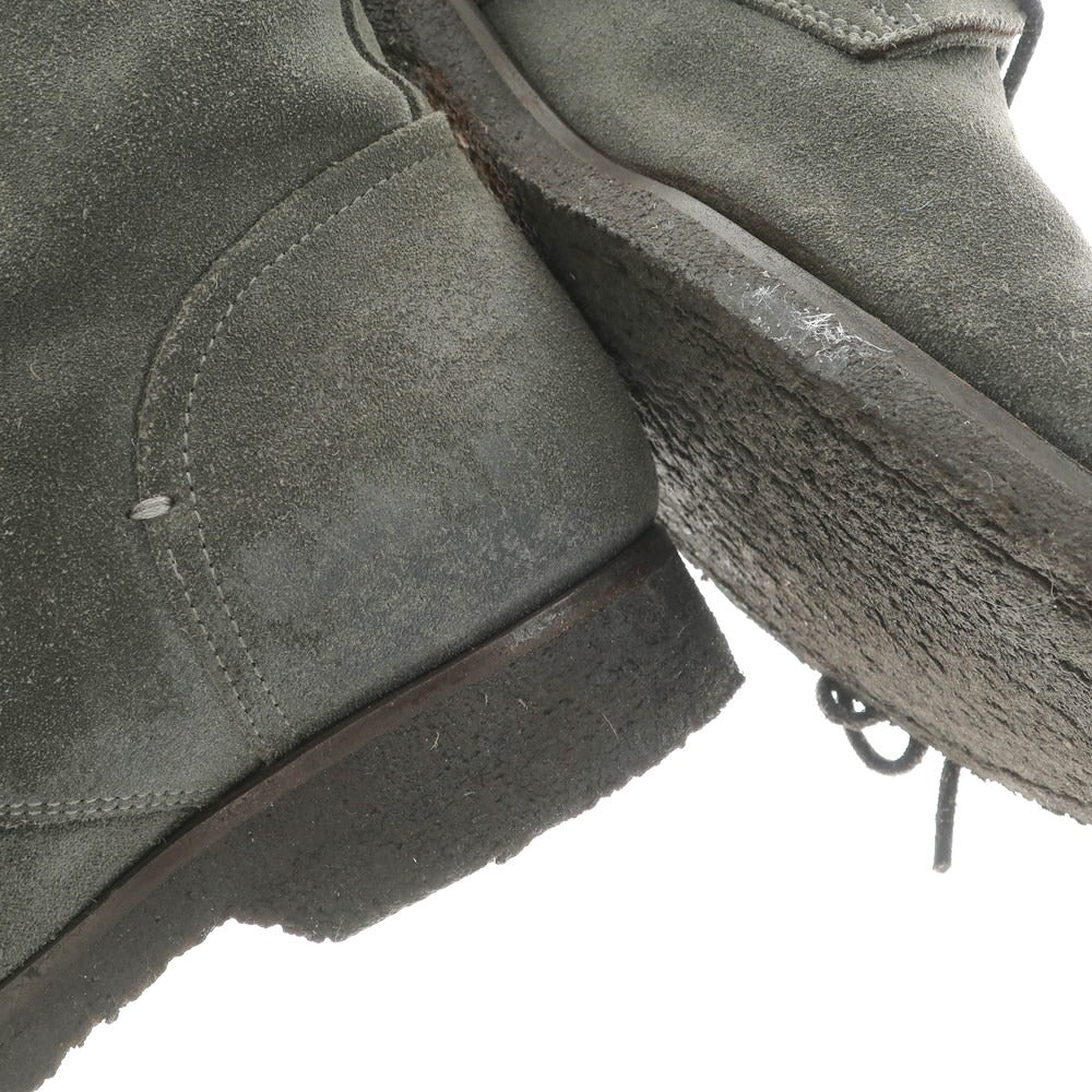 [Used] BUTTERO suede leather 7-hole boots, grey [39] [Condition rank B] ​​[Men&